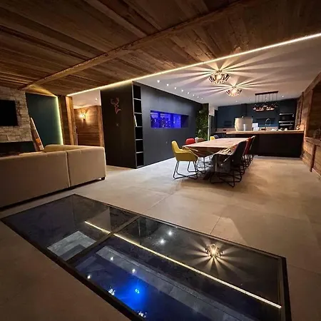 Σαλέ Chalet Le Grand Cerf Piscine ,Spa,Sauna, Hammam