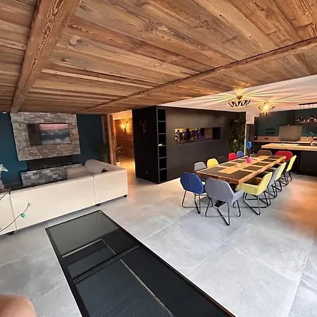 Chalet Le Grand Cerf Piscine ,Spa,Sauna, Hammam