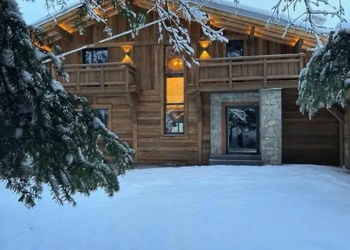 Le Grand Cerf Piscine Et Horská chata *